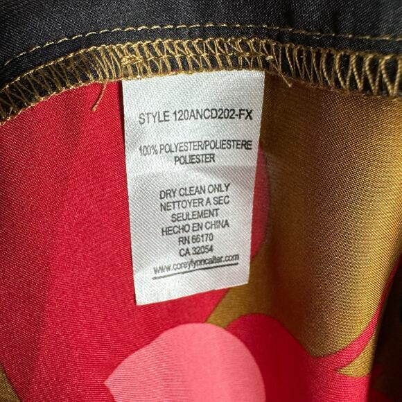 COREY LYNN CALTER Anthropologie Gianna Tiered Maxi Dress Women's Size Small Gold - Picture 4 of 6